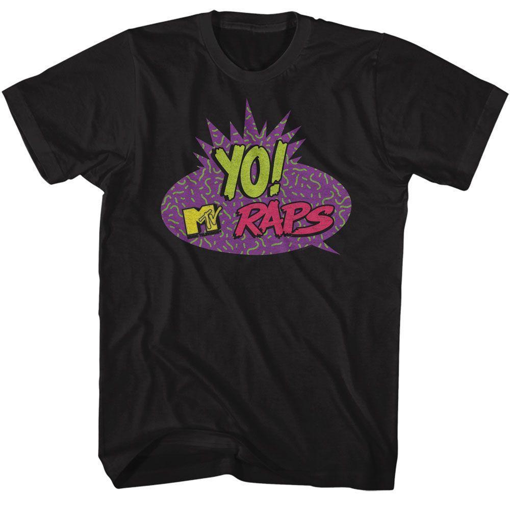 Mtv Yo Raps Black T-Shirt